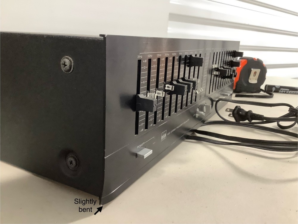 BSR 1100 Stereo Frequency Equalizer Vintage Hi-Fi Component - #B