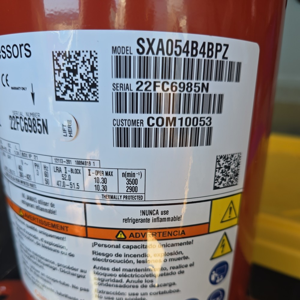 Trane 3Ph Compressor COM10053 (new)