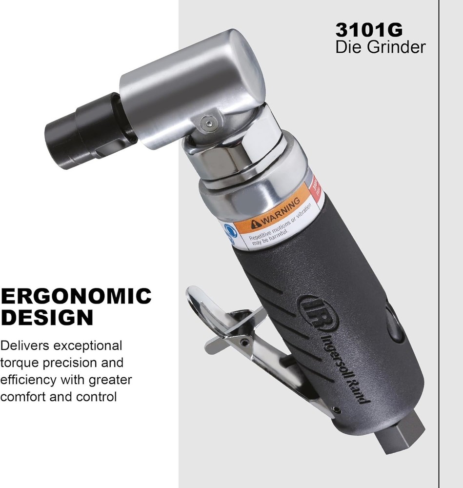 Compact 1/4-Inch Die Grinder with Rear Exhaust