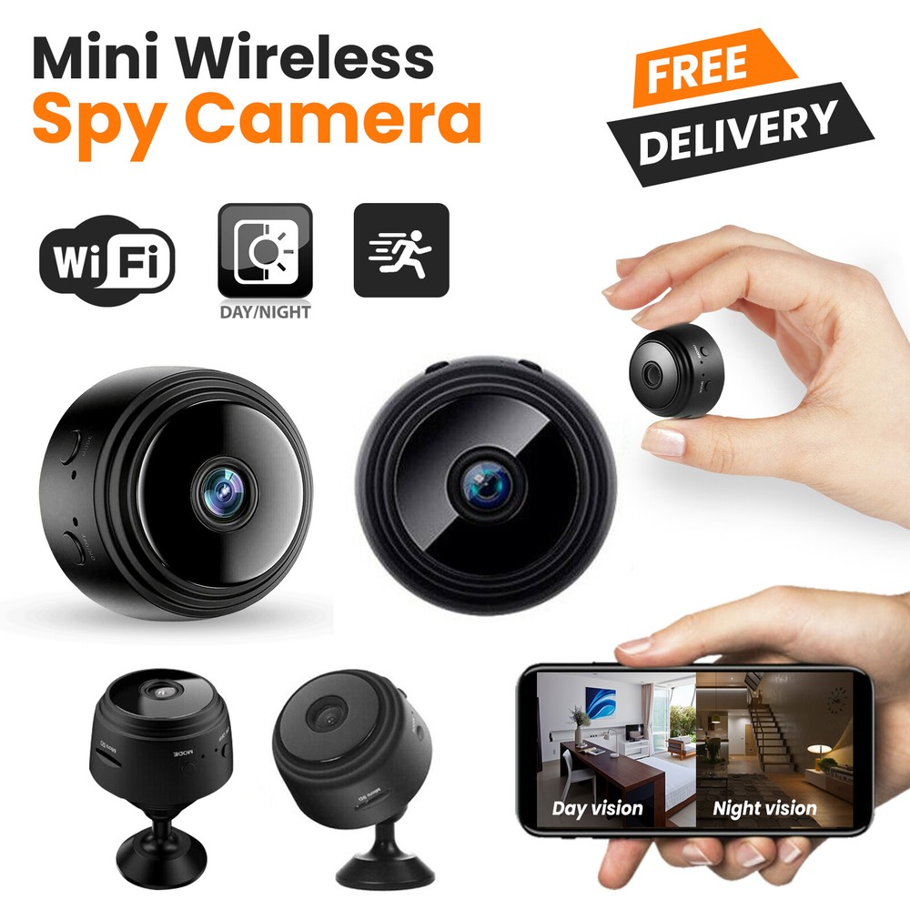 Wireless Surveillance Camera Wifi IP Home Security DVR Night Vision without Card