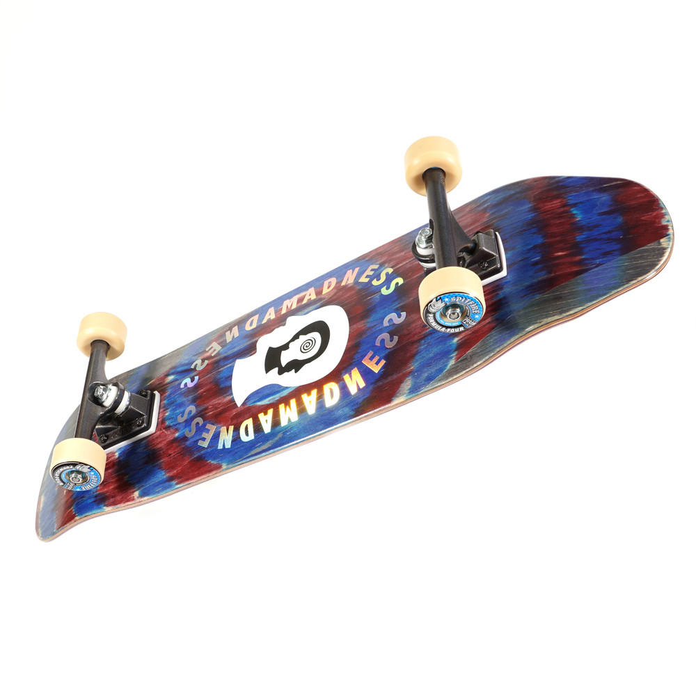 Madness Skateboards 9" Split Personality Impact Pro Complete Ace Reds Spitfire