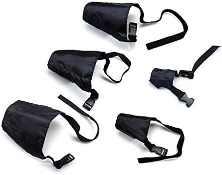 5PCS Adjustable Dog Muzzles Breathable Anti-Bite Safety Set