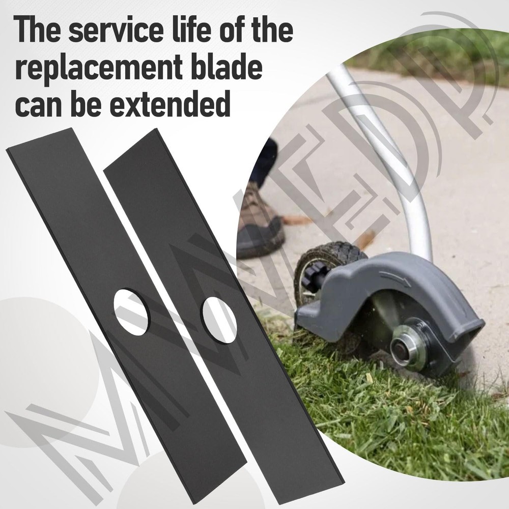 3-Pack 8" X 2" Multi-Head Edger Blade AEB0800 Compatible with EGO 56V Edger Mode
