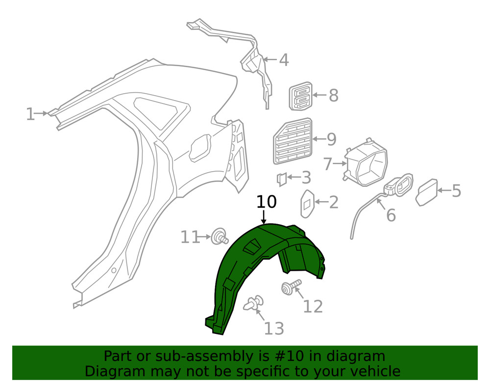 Genuine Ford Splash Shield FT4Z*58278B51*A