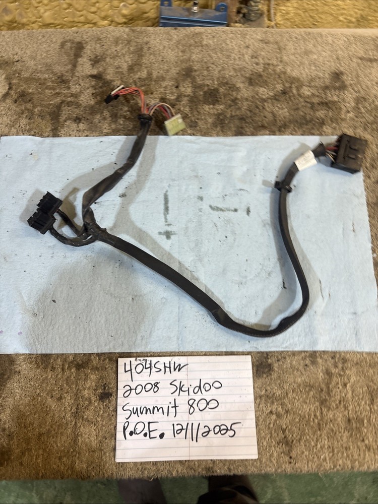 2008 skidoo summit 800 secondary wiring harness 404