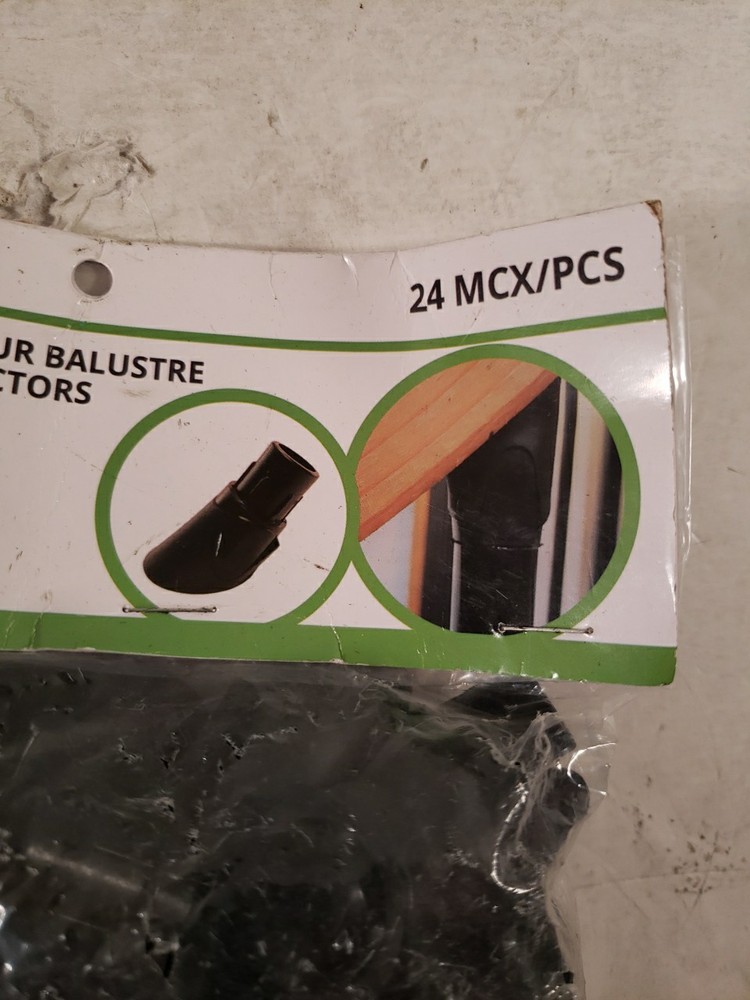 Fence&Deck Rite: Adjustable Baluster Connecrot for Tube Post, 24pcs