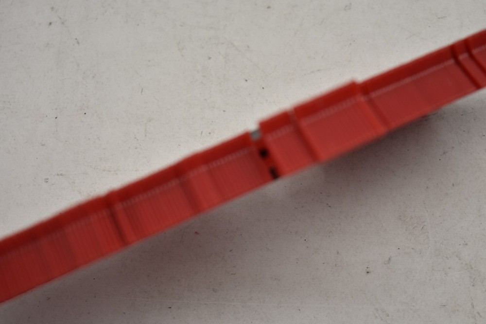 Goxawee 10" Contour Gauge Profile Tool Adjustable Precise Irregular Shape Red