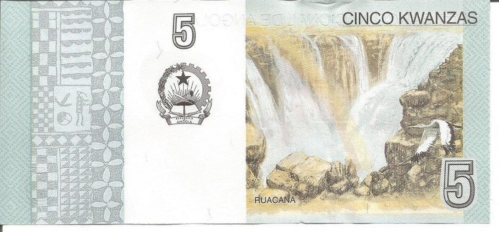 .ANGOLA 5 KWANZAS 2012