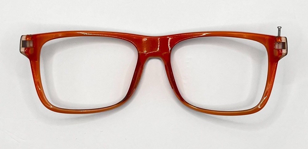 3909 - COSTA DEL MAR REMORA 133 BLACK / ORANGE FRONT FACE AUTHENTIC