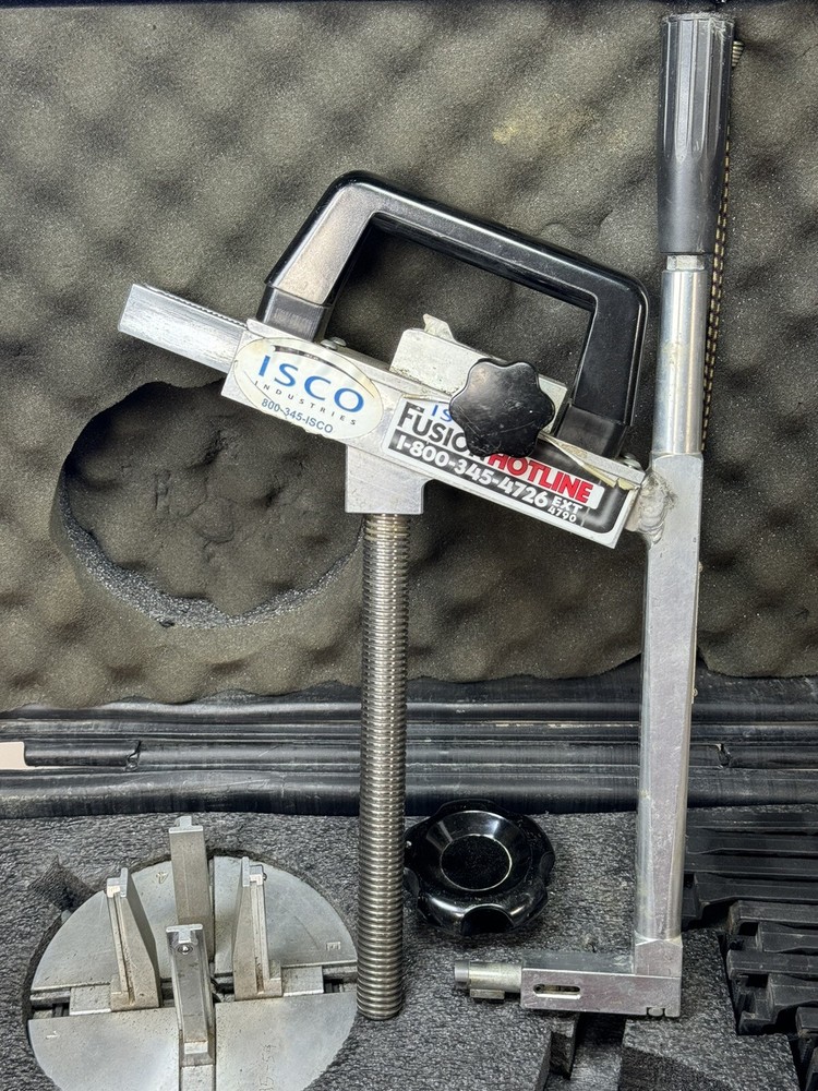 RITMO RTC 315 ELECTROFUSION PIPE SCRAPER W/ ISCO FUSION BLACK CASE