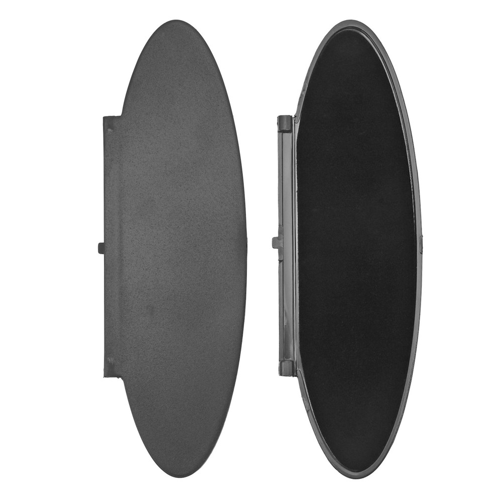 2Pcs Black Sunvisor Lid Cover Durable Replacement For 986 UBNY