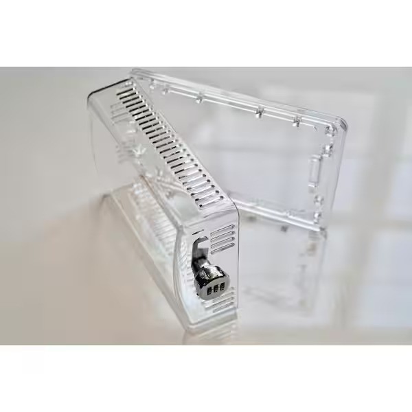 StatGuardPlus Universal Thermostat Guard Cover Clear with Changeable Code Lock