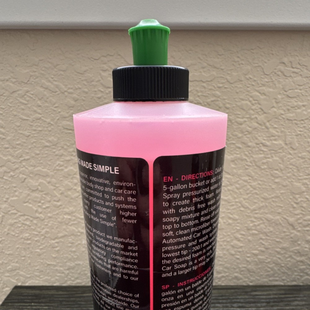 3D Pink Car Soap PH Neutral Car Wash Soap