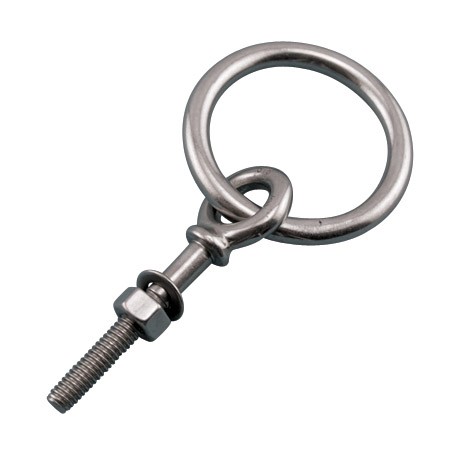 STAINLESS SHOULDER RING BOLT 1/2" X 3.25 (S0330-1380)