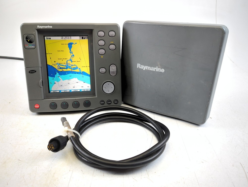 Raymarine Raytheon RC530 Plus E32035 Waterproof 7" Chartplotter Display Head