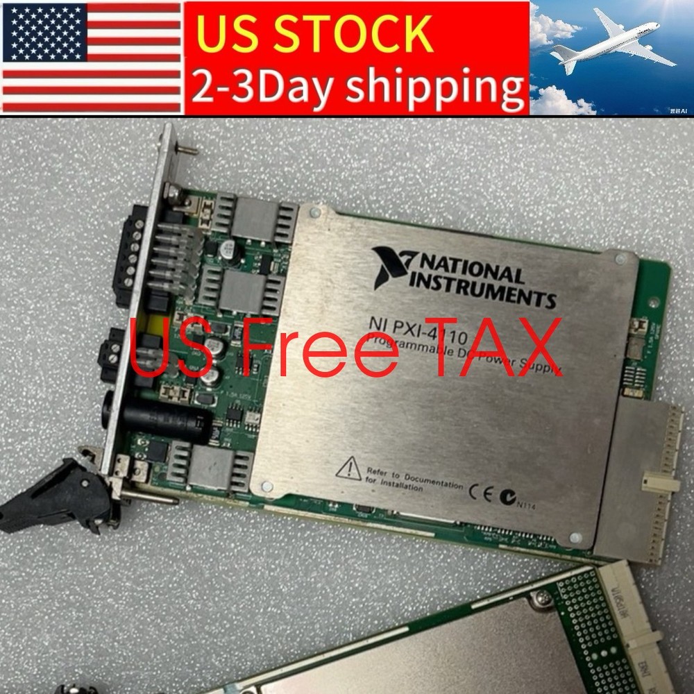 NATIONAL INSTRUMENTS NI PXI-4110 PROGRAMMABLE DC POWER SUPPLY