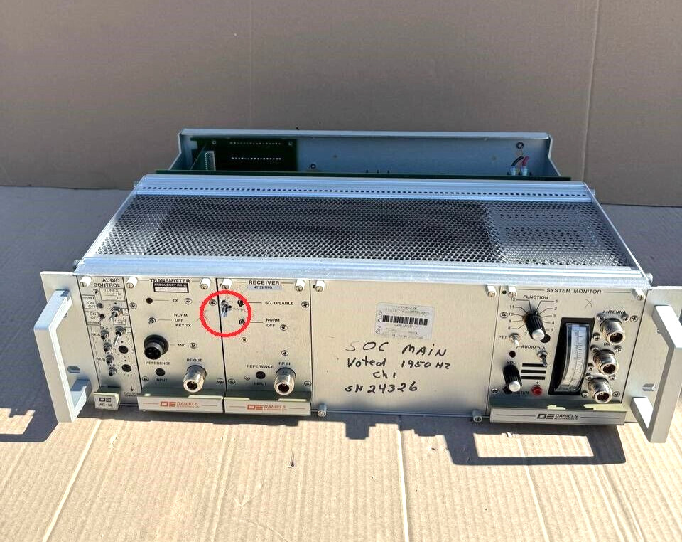 Daniels Electronics Low Band Radio Receiver SR-39-1 #2