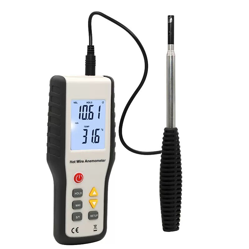 HT-9829 Thermal Anemometer Highly Accurate Digital Handheld Anemometer