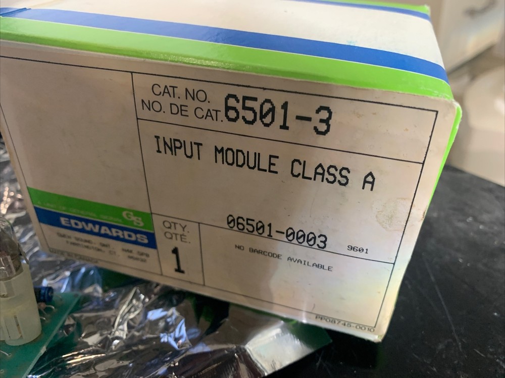 🌟EST Edwards 6501-3 6501-003 Input Module Class A