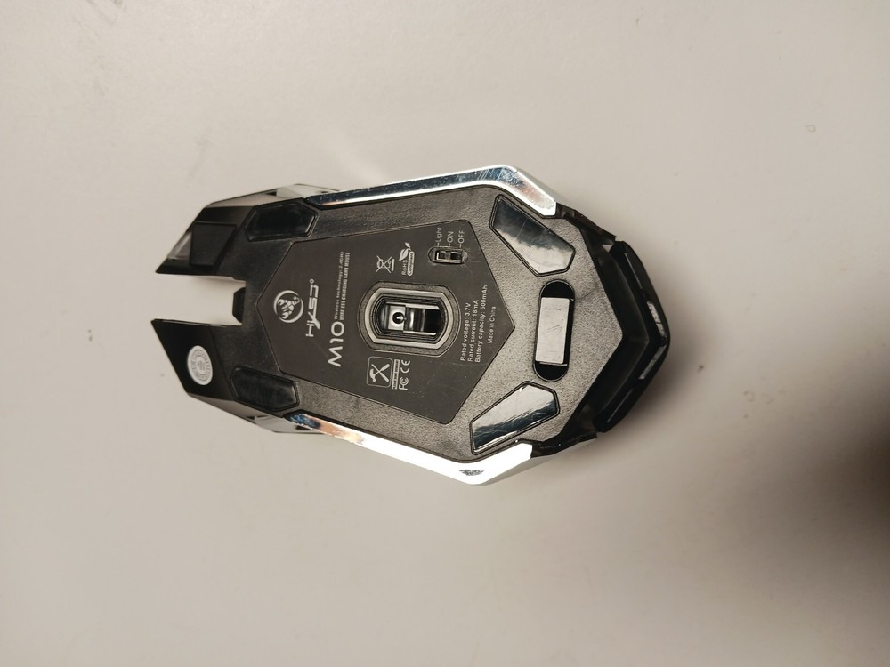 HXSJ wireless mouse 2.4GPI gaming mouse glowing mouse