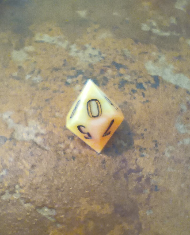 Sharp Edge 9pc Dice Set Candy Corn INTERSTELLAR DICE D2 D4 D6 D8 D10 D% D12 2D20