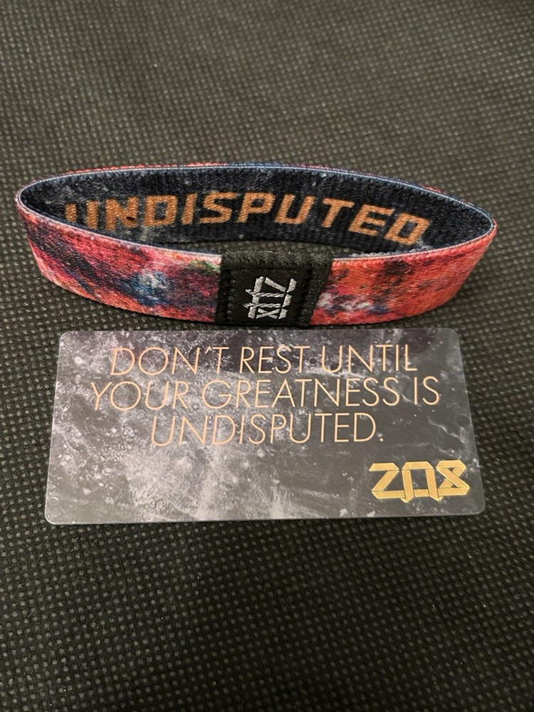 Undisputed Zox Strap Reversible Wristband NEW