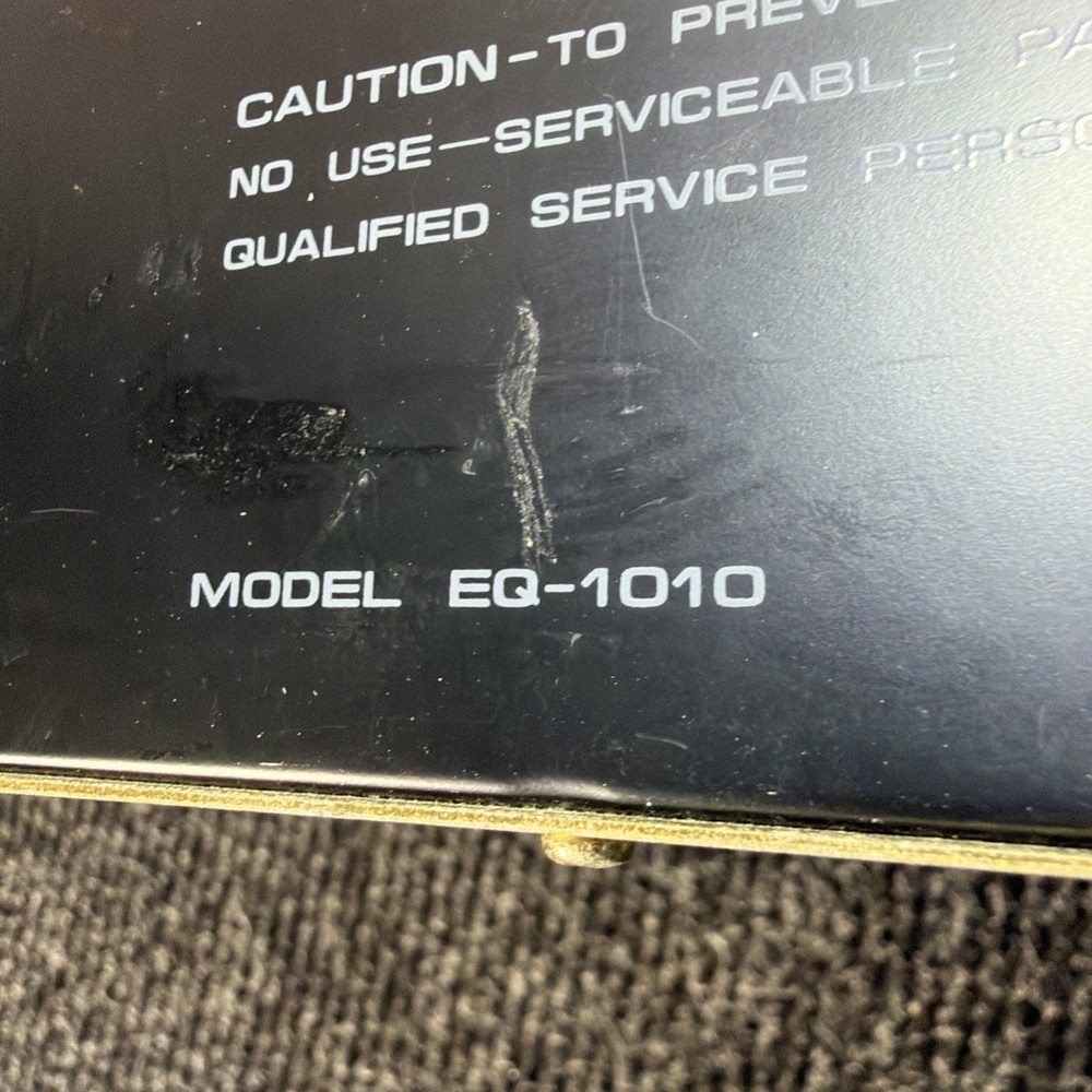 Gemini Stereo Graphic Equailizer EQ-1010