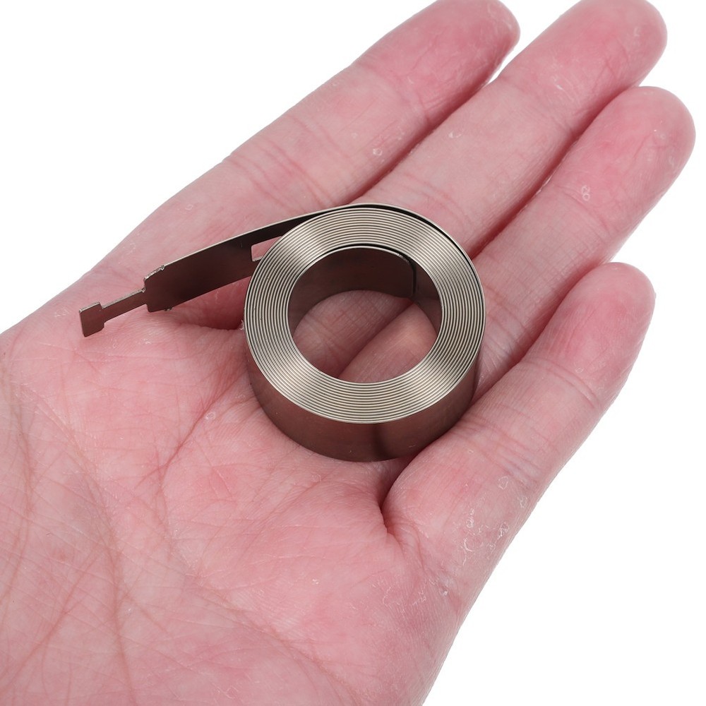 2pcs Window Coil Spring Flat Tension Spring Hardware 47x0.5" for Folding Window