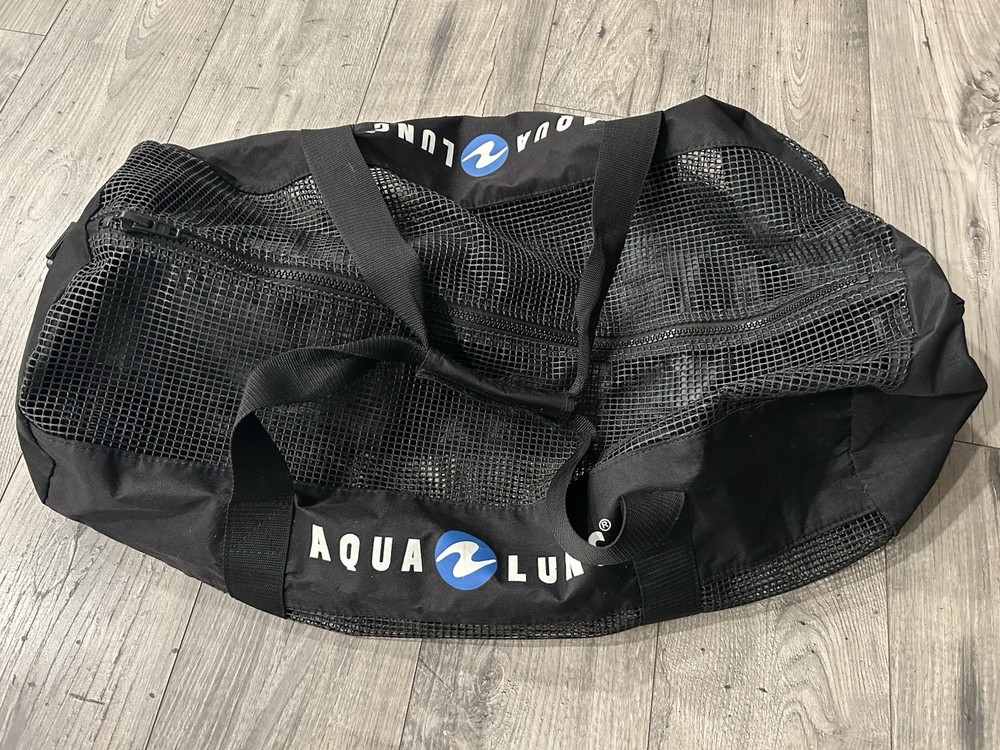 aqualung mariner scuba mesh duffle bag