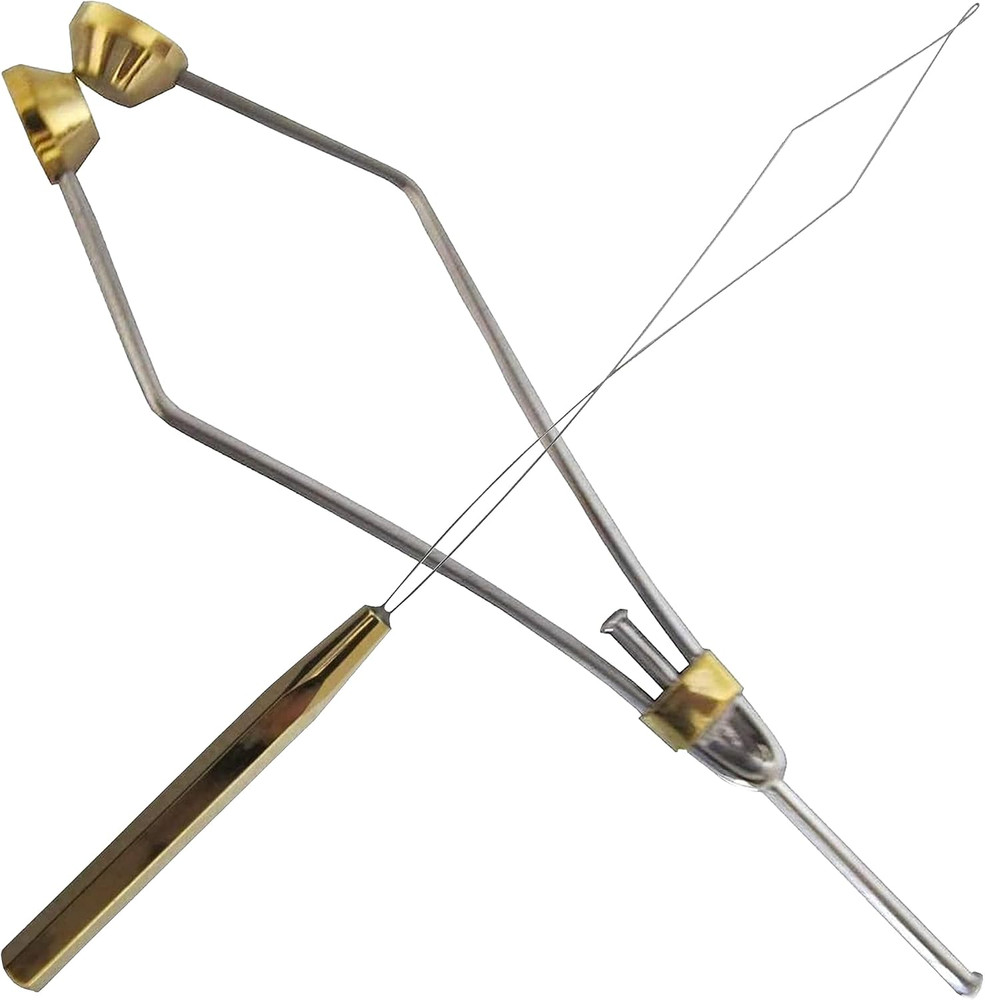 Fly Tying Bobbin and Threader Combo - Essential Fly Tying Tools, Durable Fly Tyi