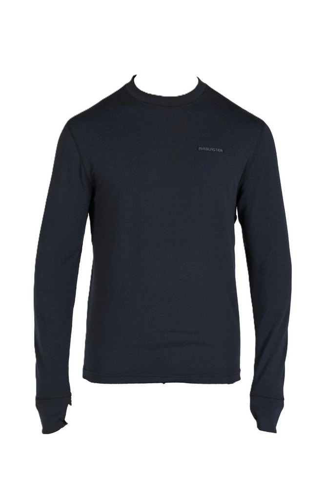 Airblaster Base Layer Top Men's Shirt, Black, Medium