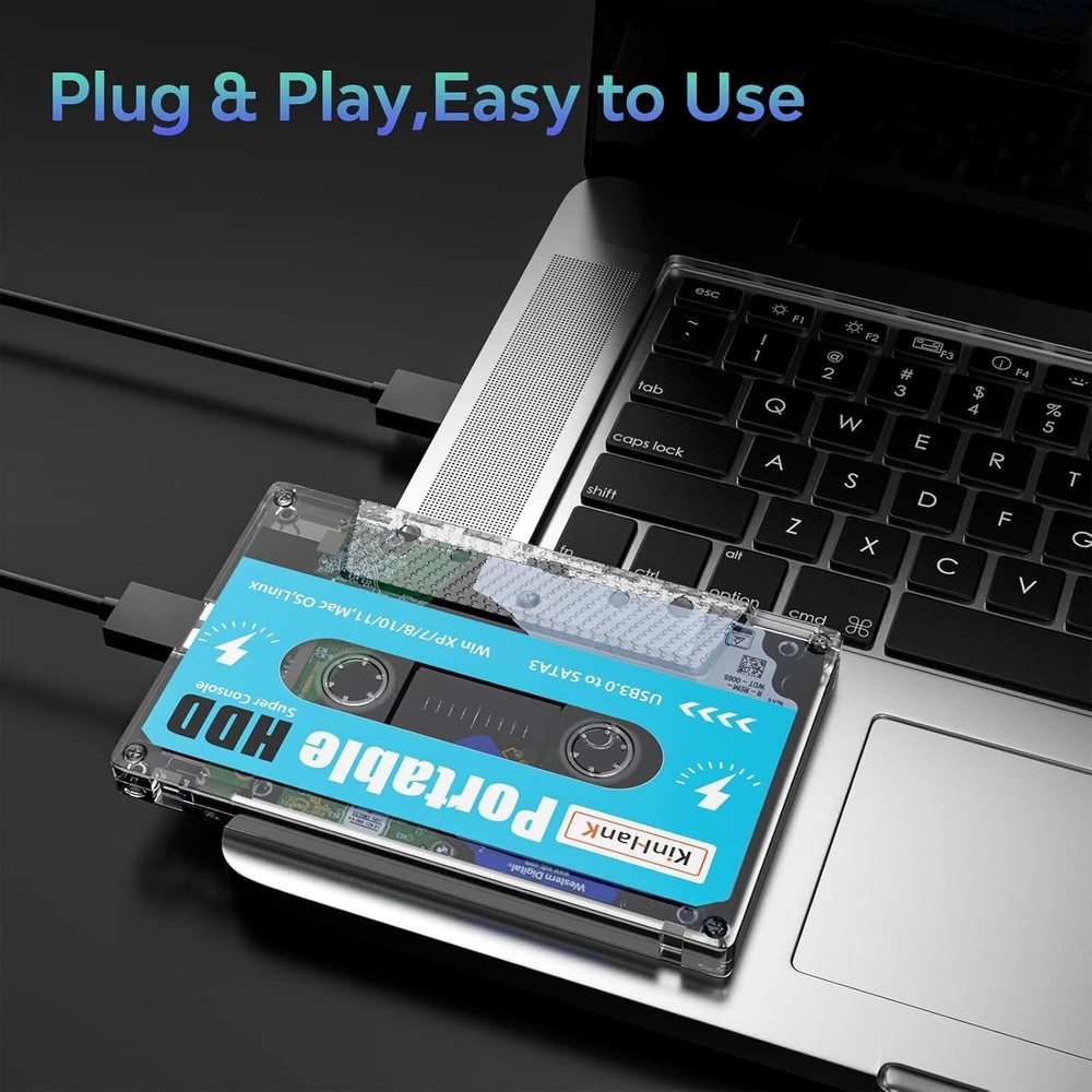 Compact 500GB External Hard Drive with 110,000+ Pre-Installed Games & Emulators=