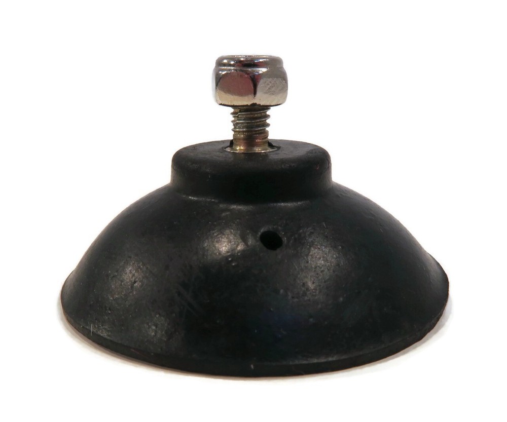 Reacher Rubber Cup Tips with Locknuts for Picking Up Trash & Debris While Mowing