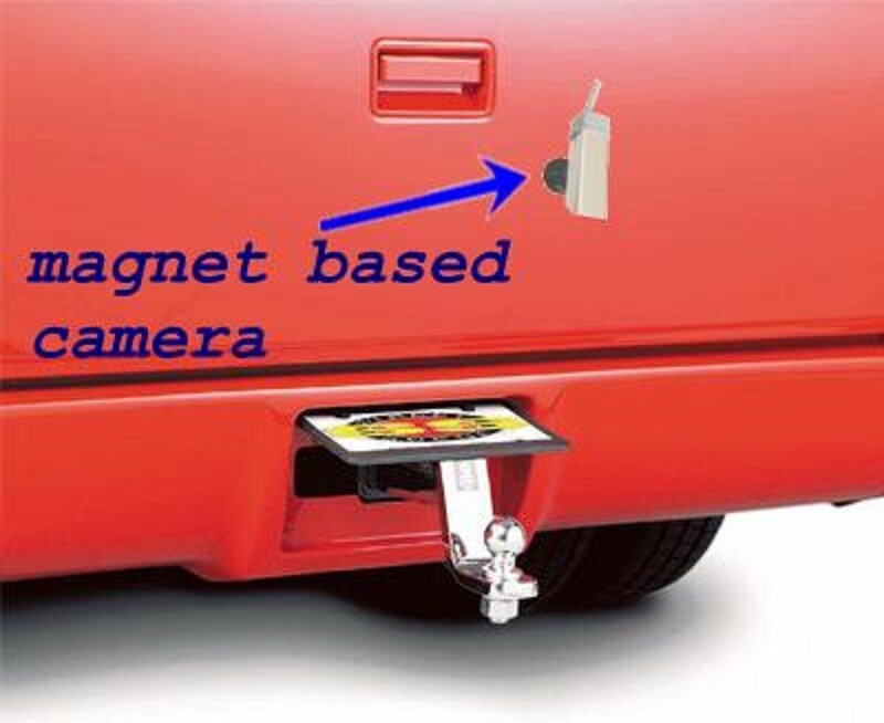 Portable WiFi Camera Rechargeable Backup Car RV Magnetic iPhone Android iPad USA