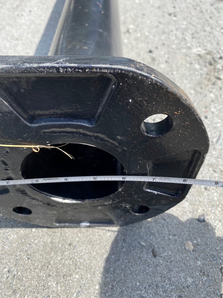17’ Vintage Aluminum Black Flag Pole 4”