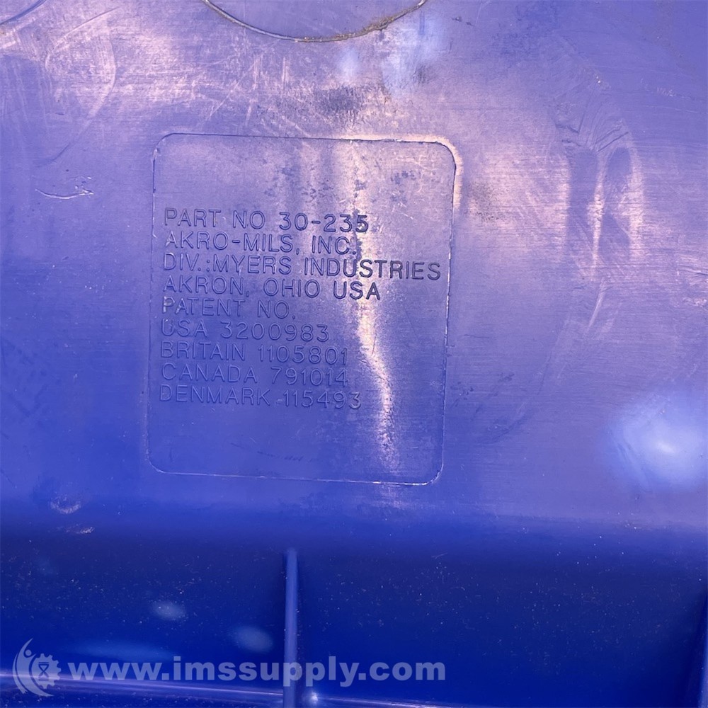 Akro Mils 30-235 Plastic Storage Bin 8409