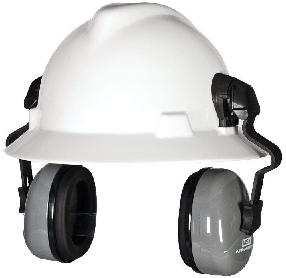 MSA 10129327 Sound Control Classic Helmet Mounted Hearing Protection