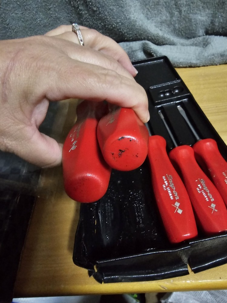 Snap-on Tools 5pc Racing Edition Screwdrivers Pin Missing