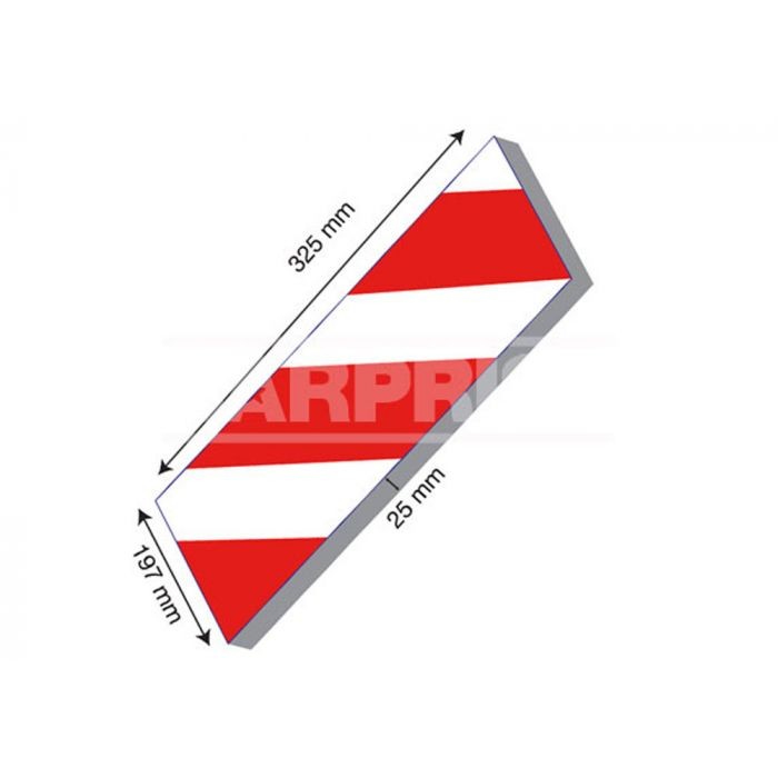 CARPRISS Multi-surface parking protector 325X197X25 MM