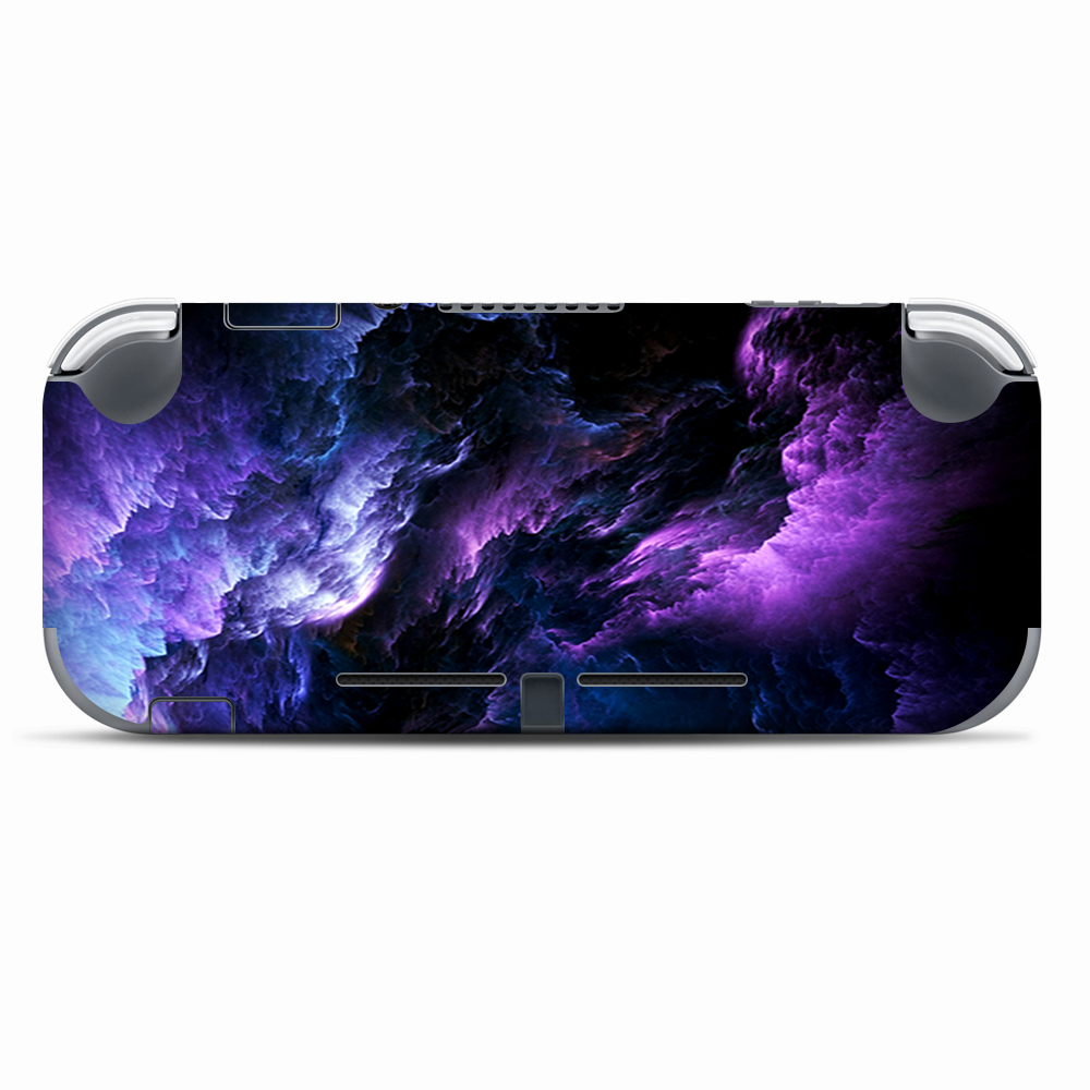 Skins Decals wrap for Nintendo Switch Lite - purple storm clouds