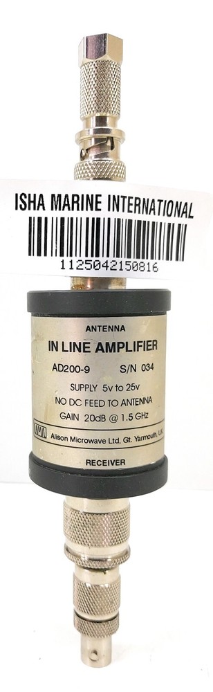 Alison Microwave Ltd AD200-9 In Line Amplifier