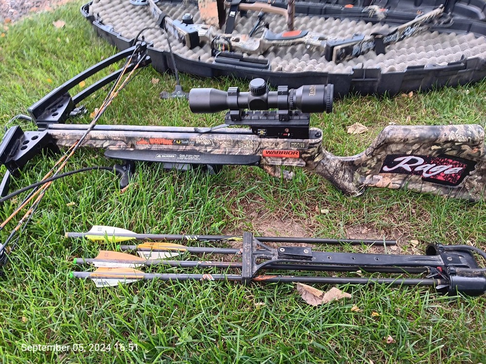 Tenpoint Wicked Ridge Warrior crossbow, Bowtech Extreme, Browning Rage Compound