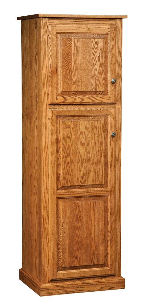 Traditional Solid Wood Kitchen Pantry Storage Cupboard