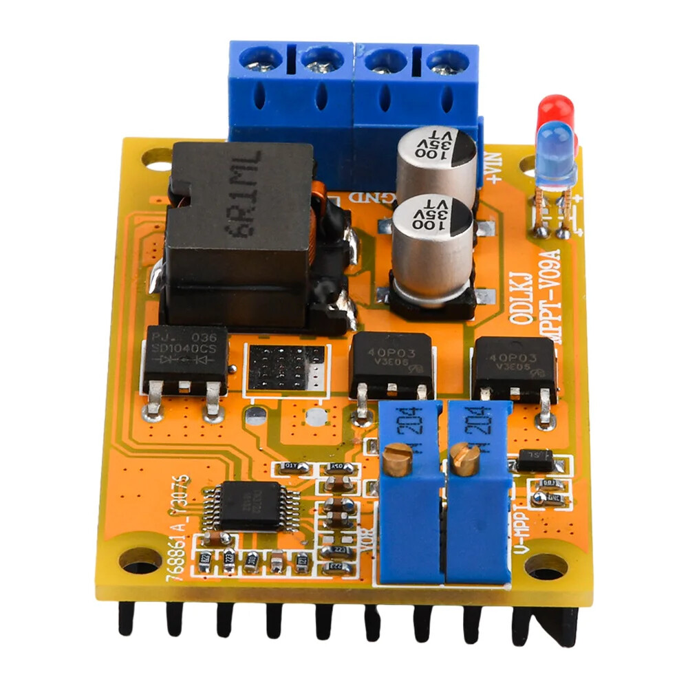 6A MPPT Solar Charge Controller Solar Charging Module Board 1-100W 8-30V