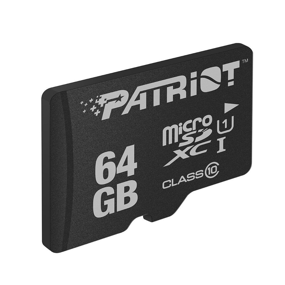 Patriot LX 64GB SDXC Class 10 USH-1 Highspeed MicroSDXC Flash Memory Card 5-PACK
