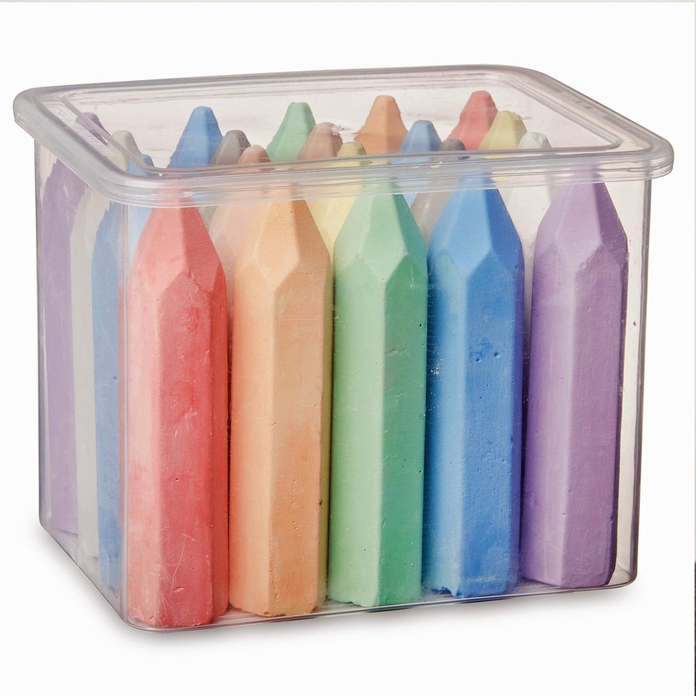 Play Day Sidewalk Chalk, 20 Pieces