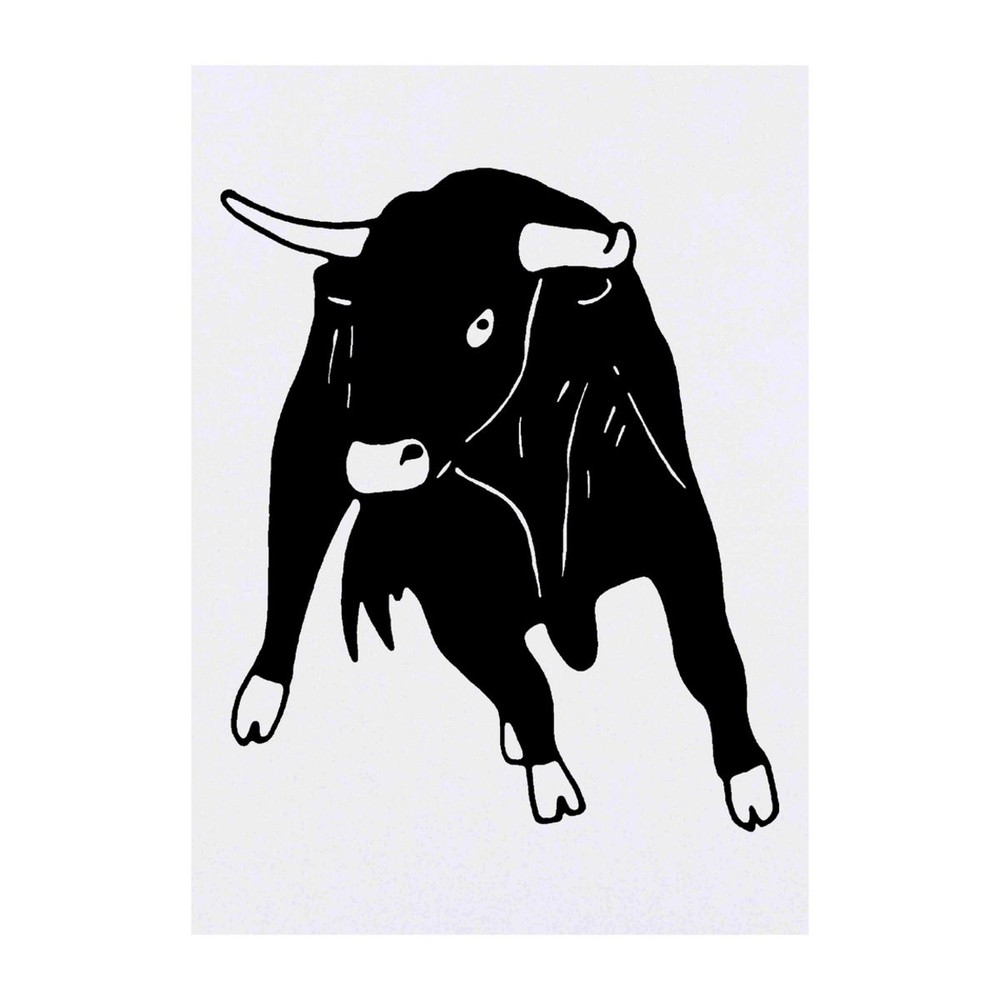 'Charging Bull' Temporary Tattoos / Transfers (TO00026953)