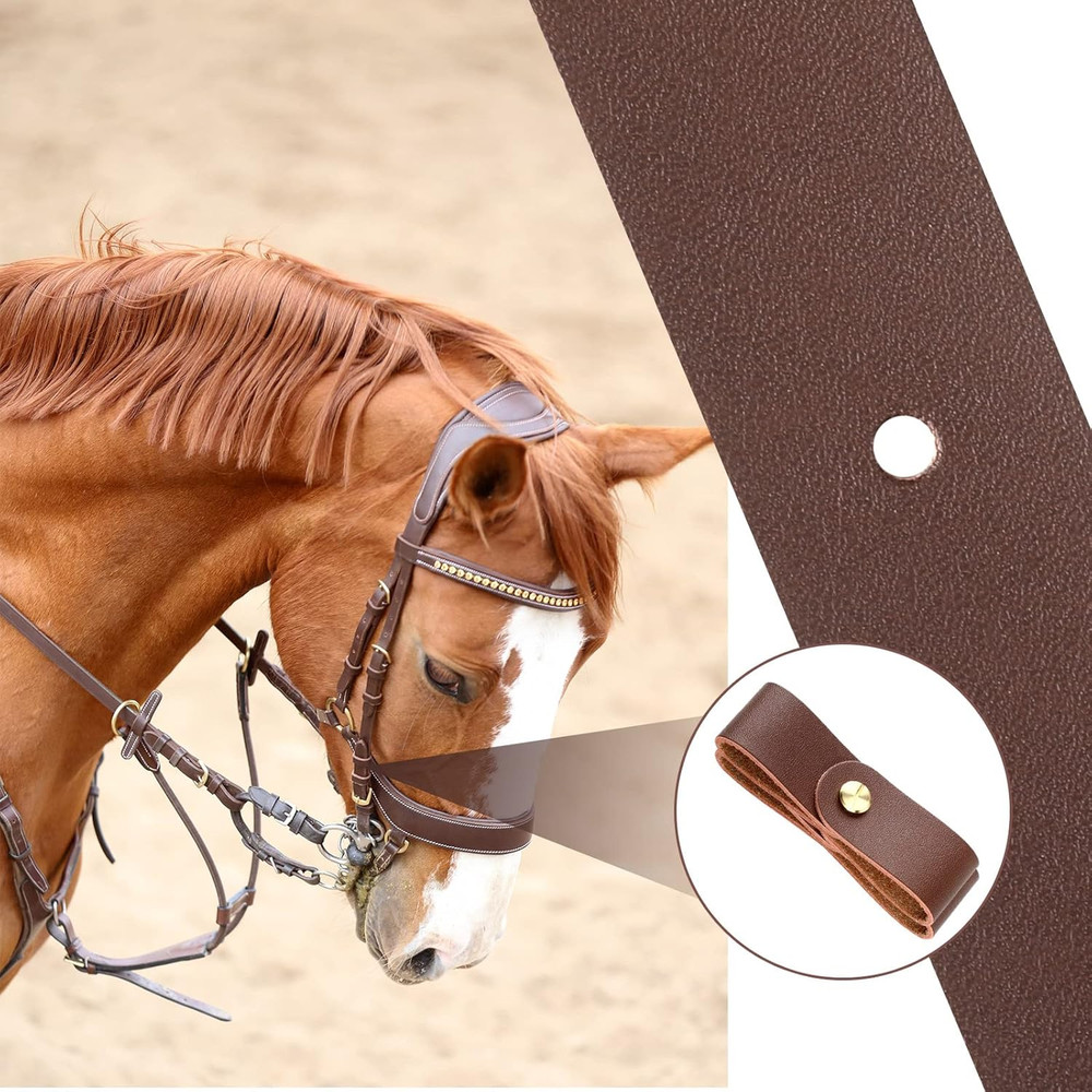 6 Pcs Halter Breakaway Replacement Strap Breakaway Halter Replacement Straps Hor