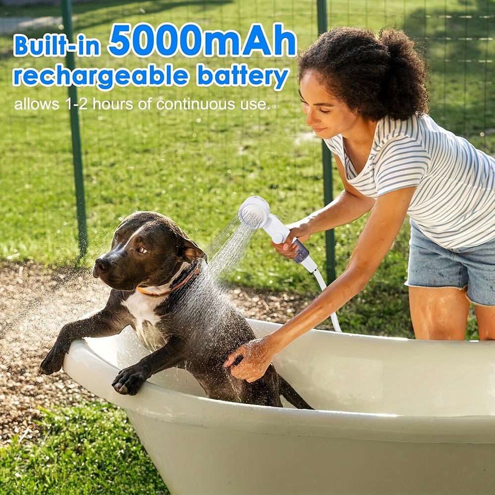 Portable Compact Waterproof Durable Efficient Outdoor Multi-Function Shower Pump