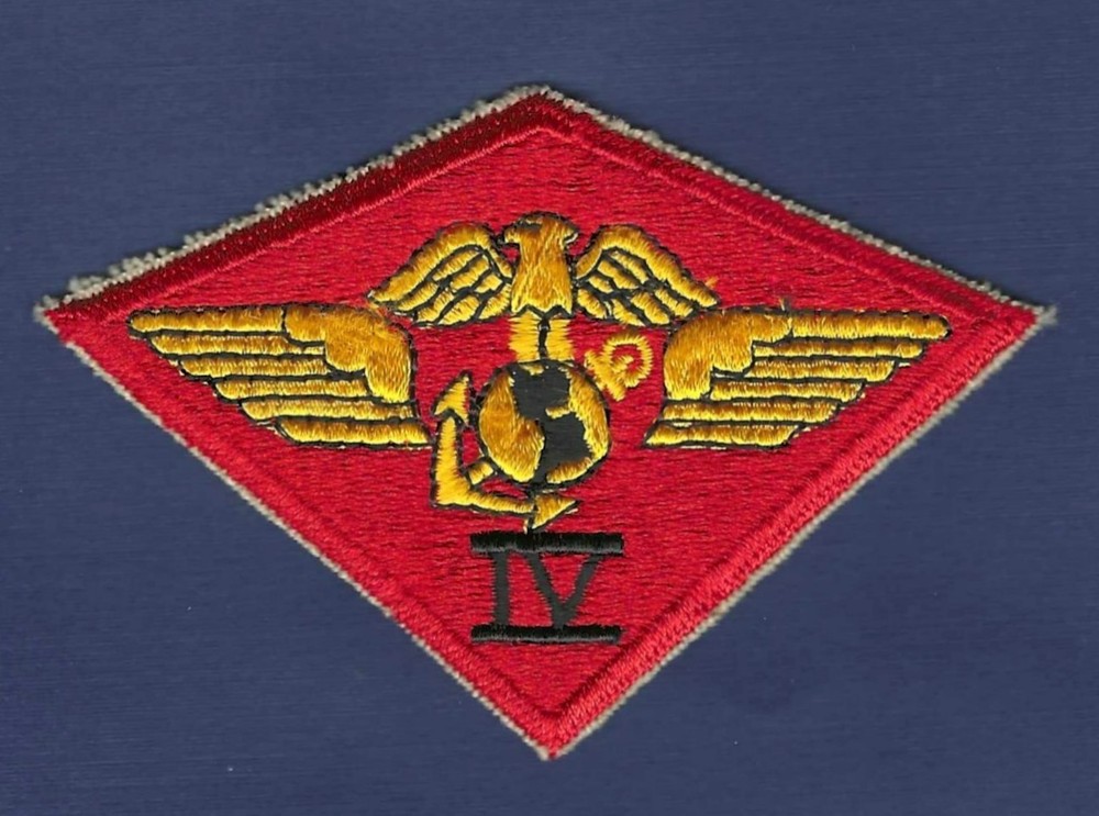 US Marine Corps 4th Marine Aircraft Wing Patch